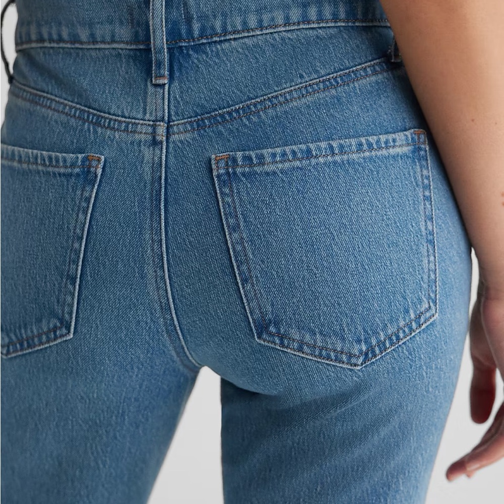 Express Blue Flare & Wide Leg Jeans - Picture 5 of 10